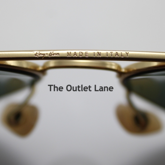 Model Display RayBan Aviator Purple Mirror RB3025 Reflective - Picture 10 of 16